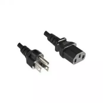 Microconnect PE010418JAPAN maitinimo laidas NEMA 5-15P į IEC C13 1,8 m juodas