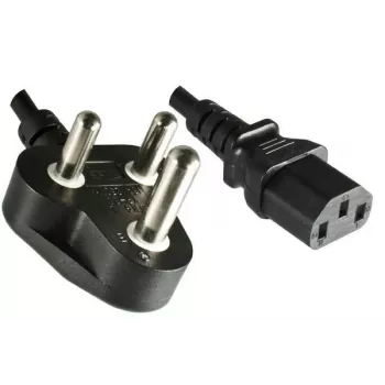 MICROCONNECT Maitinimo laidas Pietų Afrikos Type M į IEC C13, 1,8 m, juodas