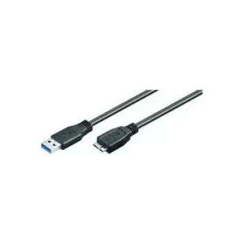 MicroConnect USB 3.0 laidas - 5 m, USB-A (vyriškas) į Micro-USB B (vyriškas), juodas USB3.0AB5MICRO