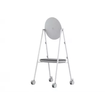 Microsoft Steelcase Roam Mobile Stovas, skirtas Surface Hub 2S 50 colių – multimedijos vežimėlis, pilka, aukštis 1661,2 mm, svoris 28,1 kg