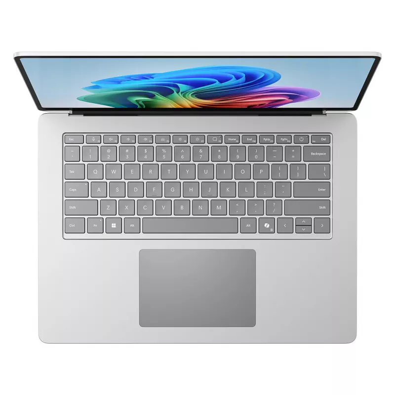 Microsoft Surface Laptop 8 13,8 colio jutiklinis ekranas, Intel Core Ultra 7, 16GB RAM, 256GB SSD, Platinum, Windows 11 Pro