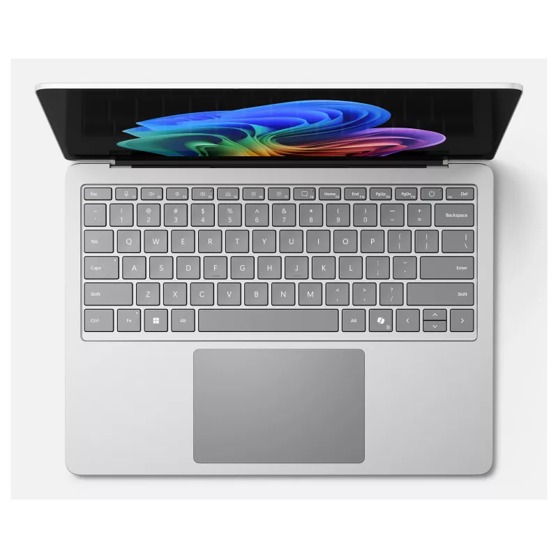Microsoft Surface Laptop for Business 8th Edition, 13.8 col. jutiklinis, Snapdragon X2 Elite X2E-78-100, 16GB RAM, 512GB SSD, Windows 11 Pro, platina