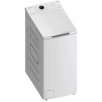 Midea MF100T70BA10/W-HR Skalbimo mašina su viršutine pakrovimo anga, 7 kg, 1200 aps./min., garų funkcija, balta
