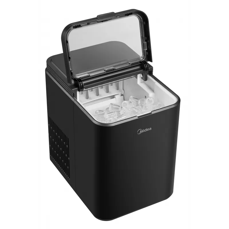 Midea nešiojamas ledo gaminimo aparatas MERI12BG30EU 180W 1.3L juodas