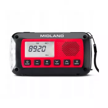 Midland ER100 Avarinis Radijas su 2600mAh Baterija