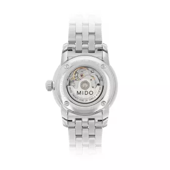 MIDO Baroncelli Lady automatinis laikrodis M76004181 29mm nerūdijantis plienas baltas perlų motinos