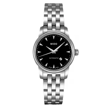 MIDO Baroncelli Lady automatinis laikrodis M76004181 29mm nerūdijantis plienas baltas perlų motinos
