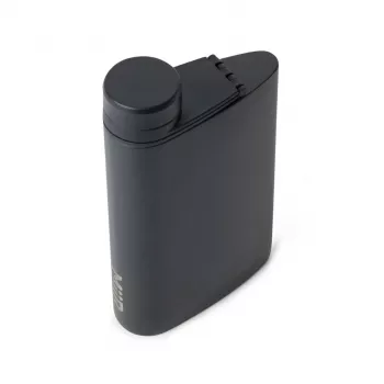 MiiR Aero Flask 236 ml Black – Medicininio plieno kišeninė buteliukas