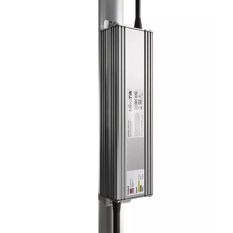 MikroTik MTP250-53V47-OD lauko maitinimo adapteris/inverteris 250 W cinko