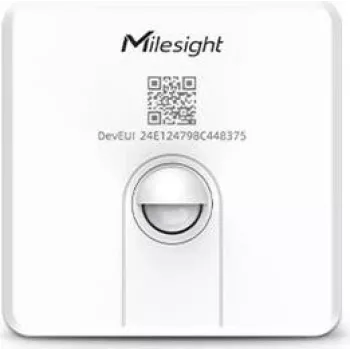Milesight CoWork Series WS203 LoRaWAN temperatūros, drėgmės ir judesio jutiklis (pilka balta)