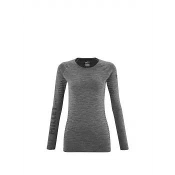 MILLET W Drynamic Warm Ls Tee Graphite - L/XL