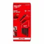 Milwaukee Allen Wrench Imperial Set 13vnt. Hex Raktų Rinkinys su Juodos Oksido Danga