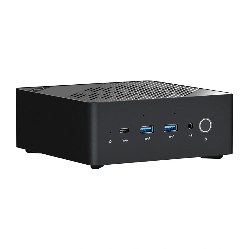 MINIX ER937-AI Barebone Mini PC su AMD Ryzen 7 3750H, 4 branduoliai/8 gijos, Radeon Vega 10, dvigubas Gigabit LAN, Wi-Fi 5, VESA tvirtinimas