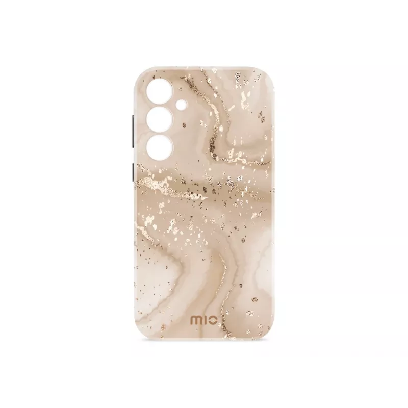 MIO Gold Marble Magsafe Compatible Case Samsung S25 Plus 5G