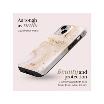 MIO Gold Marble Magsafe Compatible for iPhone 17
