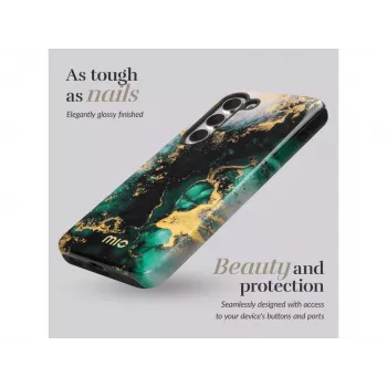 MIO Green Marble Magsafe Compatible Case Samsung S25 Plus 5G