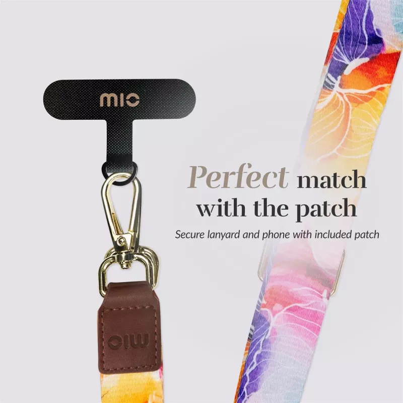 MIO Lanyard Strap Flowers