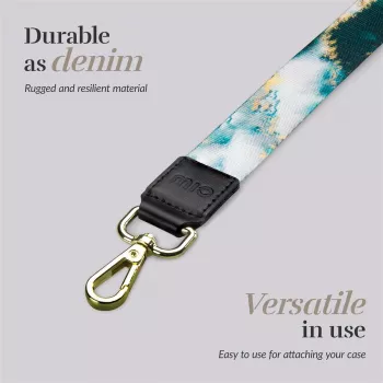 MIO Lanyard Strap Green Marble