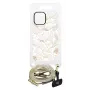 MIO Lanyard Strap White Roses