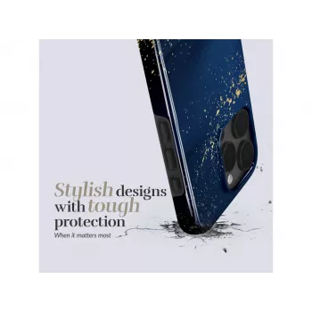 MIO Midnight Sparkle Magsafe Dėklas, Suderinamas su iPhone 17 Pro