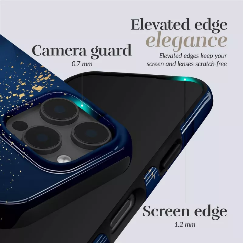 MIO Midnight Sparkle Magsafe Case Compatible for Samsung S25+ 5G
