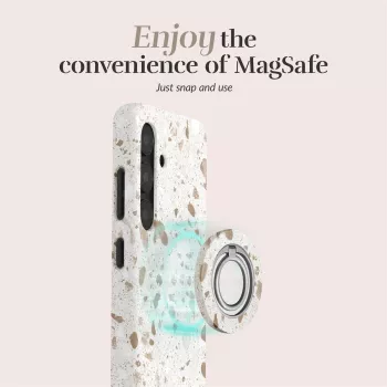 MIO Soft Terrazzo Magsafe Case Compatible Ring Holder