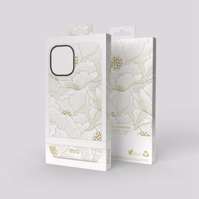 MIO White Roses Magsafe Compatible Case iPhone 16 Pro Max