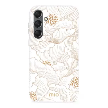 MIO White Roses Magsafe Compatible Case Samsung S24 5G