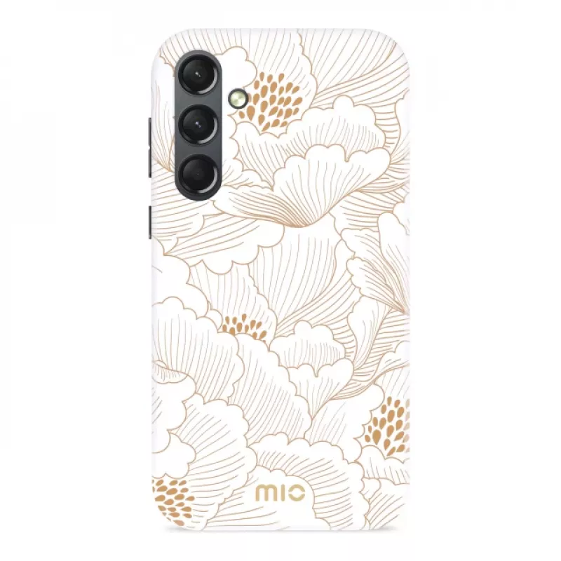 MIO White Roses Magsafe Compatible Case Samsung S24 5G