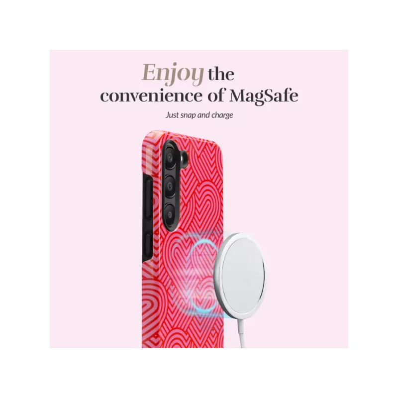 MIO Wild Hearts Magsafe Dėklas, Suderinamas su Samsung S25 Ultra 5G