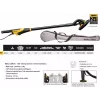 Mirka LEROS 225mm Drywall Sander 5mm Orbit 350W