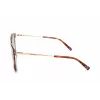 MISSONI Moteriški Akiniai Nuo Saulės MIS0003S2NL - Havana Acetato Katės Akies Formos su Rudais Gradientiniais Lęšiais