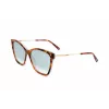 MISSONI Moteriški Akiniai Nuo Saulės MIS0003S2NL - Havana Acetato Katės Akies Formos su Rudais Gradientiniais Lęšiais