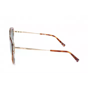 MISSONI Moteriški Akiniai Nuo Saulės MIS0004S2NL Drugelio Formos Acetato Rėmelis UV400