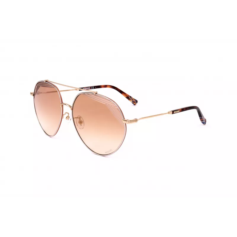 MISSONI Moteriški Akiniai Nuo Saulės MIS0015STNG Drugelio Formos Acetato Rėmelis UV400 Pilki Lęšiai 60/15/145 mm