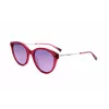 MISSONI Moteriški Akiniai nuo Saulės MIS0026S2R0 - Acetatinis Rėmelis, Polikarbonatiniai Lęšiai, UV400 Apsauga, 53 mm Lęšio Plotis
