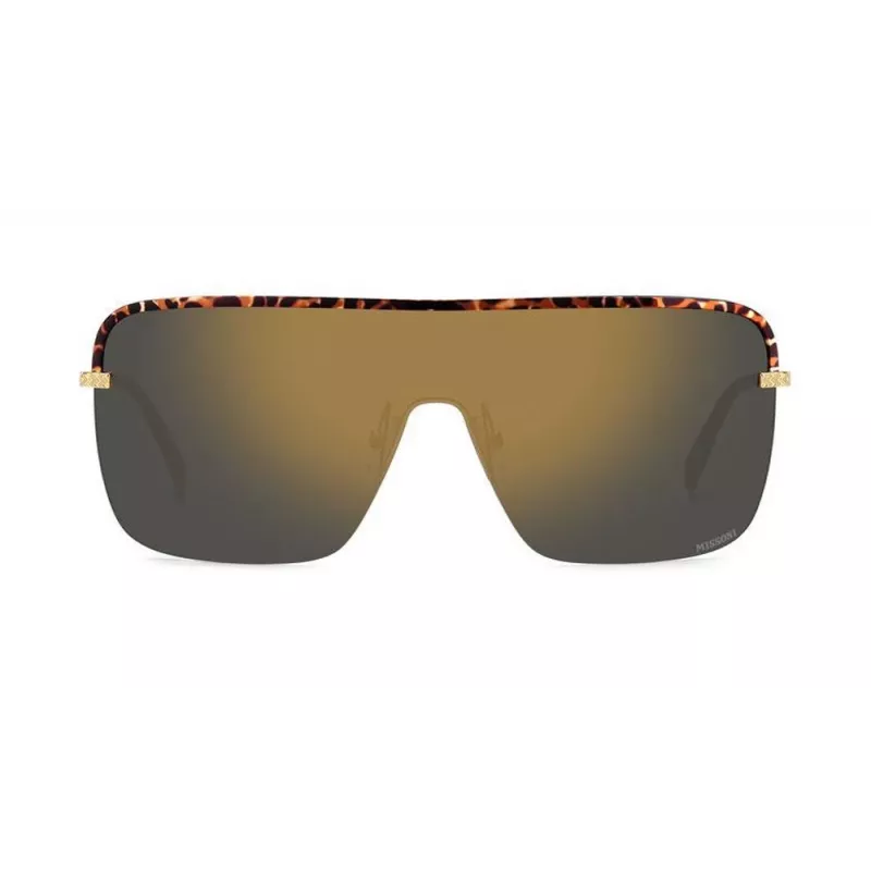 MISSONI Moteriški Akiniai Nuo Saulės MIS0139S0NR - Visas Rėmas Plastikinis, UV400 Apsauga, Lęšis 99mm, Tiltelis 00mm, Kojelė 135mm