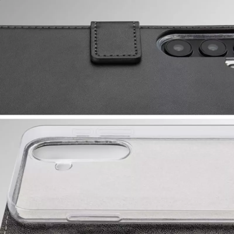 Mobilize Classic Gelly Wallet Book Case for Xiaomi Redmi Note 15 Pro 5G, Black