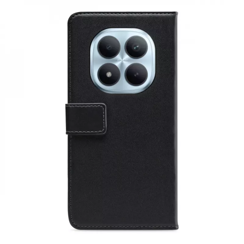 Mobilize Classic Gelly Wallet Book Case, skirta Xiaomi Redmi Note 15 Pro+ 5G, juoda