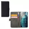 Mobilize Classic Gelly Wallet Book Case, skirta Xiaomi Redmi Note 15 Pro+ 5G, juoda