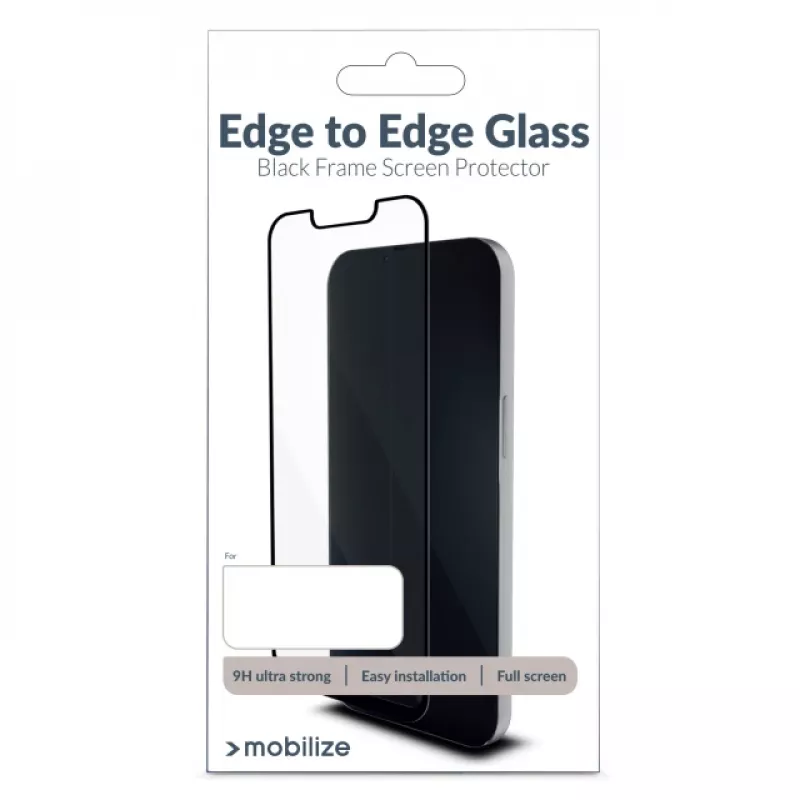 Mobilize Edge-To-Edge stiklinis ekrano apsauginis stikliukas, skirtas „Xiaomi Redmi Note 14 Pro+ 5G“ (Edge Glue)