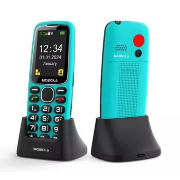 Mobiola MB4120 paprastasis telefonas, turkio spalvos