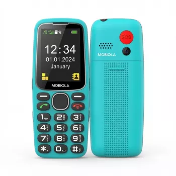 Mobiola MB4120 paprastasis telefonas, turkio spalvos