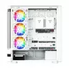 MODECOM Volcano AQ200 ARGB baltas Midi Tower korpusas