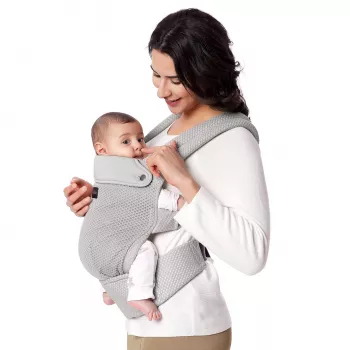 Momcozy BC001 kūdikių nešynė nuo naujagimio iki mažylio Air Mesh pilka