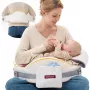 Momcozy NP006 CozyPro Adjustable Nursing Pillow White