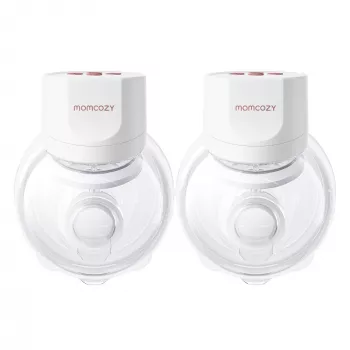 MOMCOZY S12 PRO+ Nešiojamas Pientraukis Baltas Dvigubas Rinkinys