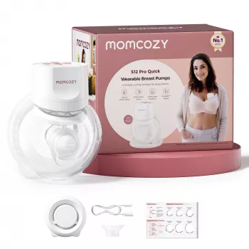 MOMCOZY S12 PRO+ Nešiojamas Pientraukis Baltas Vienetinis Paketas