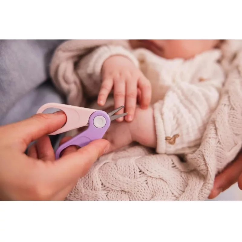 Momini Baby Nail Care Kit Lilac Purple