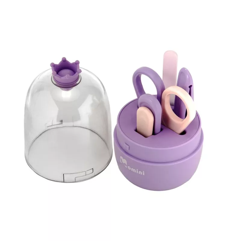 Momini Baby Nail Care Kit Lilac Purple